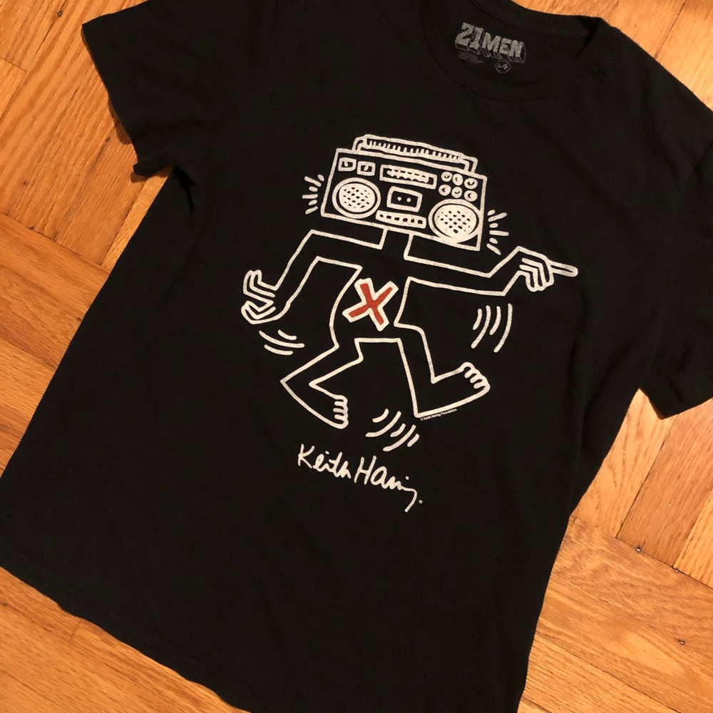 Vintage Oversized Keith Haring T-shirt